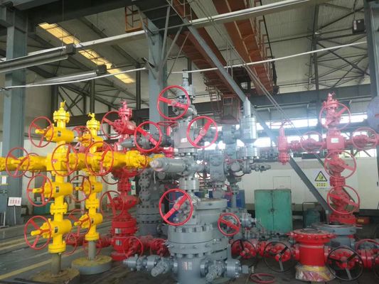 API 6A سر محفظه برای حفاری نفت و تولید دستگاه سر چاه فلنج اسپول