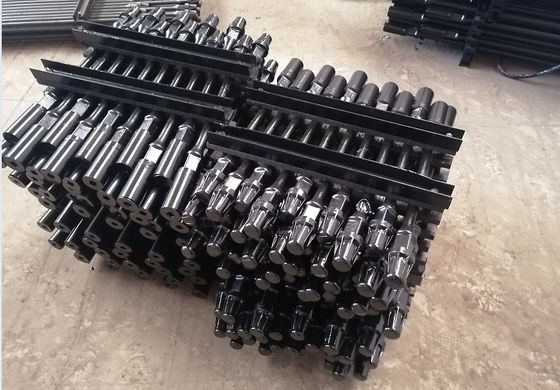 Oilfield Alloy Steel Material 25 - 30F Length Sucker Drive Rods 