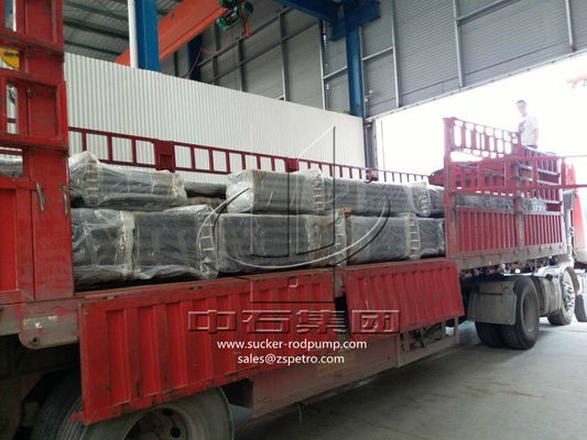بشکه پمپ کروم اندود B12-150 با فلور اسپری فلزی برای تولید چاه روغن