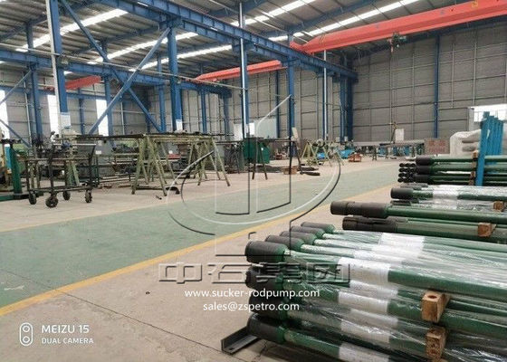 لوله پمپ چاه خوب API Sucker Rod با مواد فولادی آلیاژ بشکه کروم B12-150